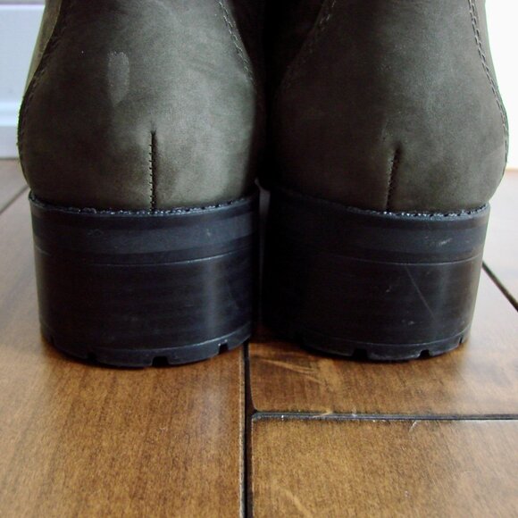 Aldo Rhaymma Winter Boots Olive Green Faux Fur Lug Sole 7 BRAND NEW IN BOX NWT - Picture 8 of 14